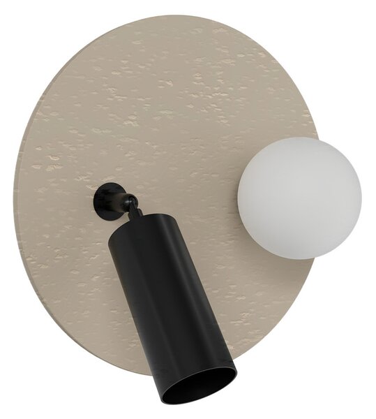 Applique da Parete GU10 e G9 Ø300mm in Pietra con Interruttore