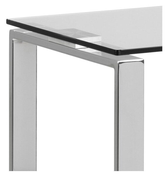 Consolle in argento 110x40 cm Katrine - Actona