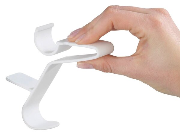 Gancio bianco per radiatore Flexi Universal Flexi - Wenko