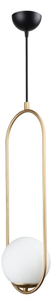 Lampada a sospensione color oro, altezza 146 cm Arch - Squid Lighting