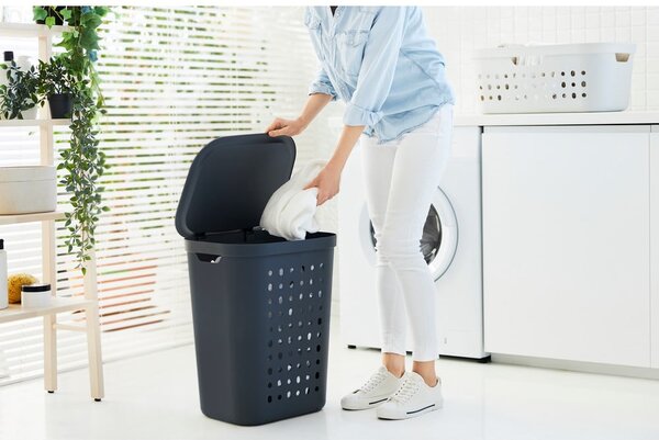 Cesto portabiancheria in plastica da 55 l Jona - Rotho