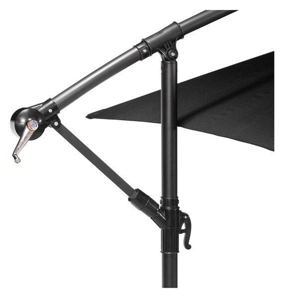 Ombrellone nero senza base ø 300 cm Happy Sun - Bonami Essentials
