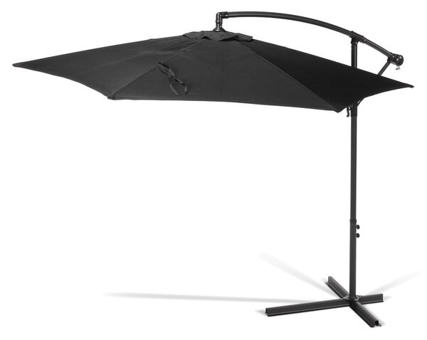 Ombrellone nero senza base ø 300 cm Happy Sun - Bonami Essentials