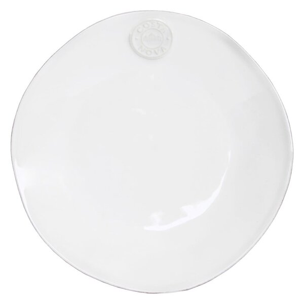 Piatto da dessert in ceramica bianca, Ø 21 cm Nova - Costa Nova