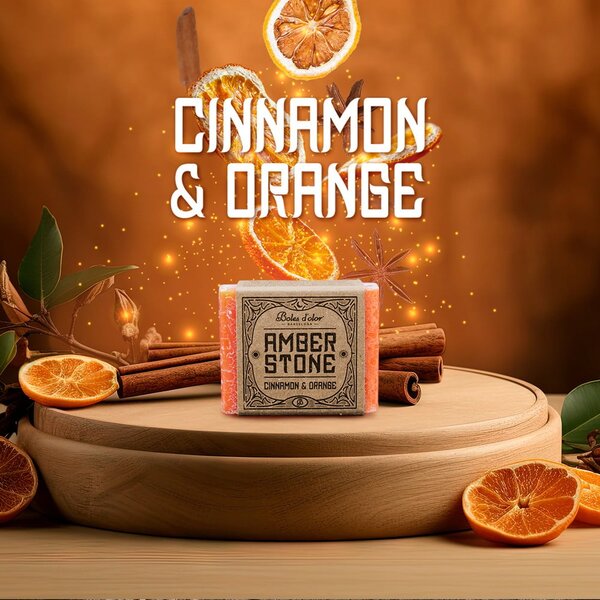 Cera profumata per lampada aromatica Cinnamon & Orange - Boles d'olor