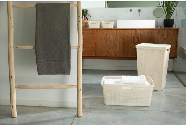 Cesto portabiancheria in plastica da 58 l Jute - Curver
