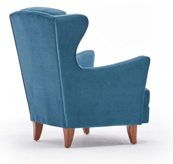 Poltrona con le orecchie blu Lola Brejer - Artie