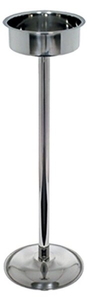<p>Colonna Porta Secchiello alta 75 Cm In Acciaio Inox consente di tenere in posizione verticale un secchiello per champagne o ghiaccio.</p>