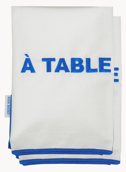 Set di 2 tovaglioli Á TABLE