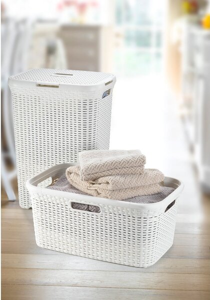 Cesto per biancheria bianco Cesto, 45 l Style - Curver