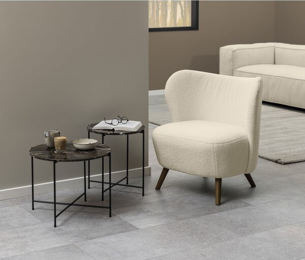 Poltrona beige Crosby - Actona