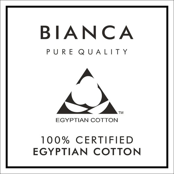 Biancheria da letto singola in cotone egiziano crema 135x200 cm - Bianca