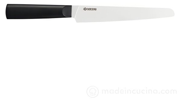 Kyocera - Coltello lama ceramica INNOVATIONWHITE� - Pane - 18 cm - TK-181 WH-BK Maniglia soft-touch