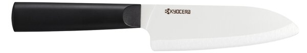 Kyocera - Coltello lama ceramica INNOVATIONWHITE� - Santoku - 14 cm - TK-140 WH-BK Maniglia soft-touch