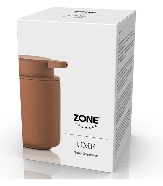 Dispenser di sapone in gres arancione 250 ml Ume - Zone