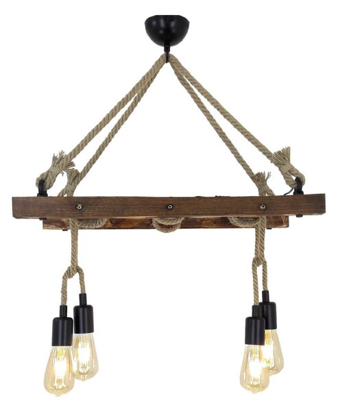 Lampadario marrone Halat – Opviq lights