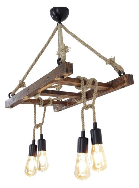 Lampadario marrone Halat – Opviq lights