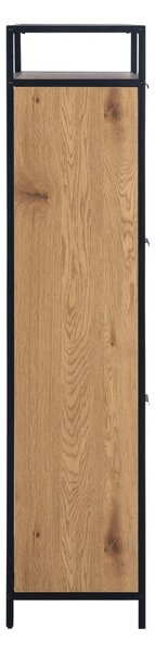Scarpiera a battente in legno di rovere naturale Seaford - Actona