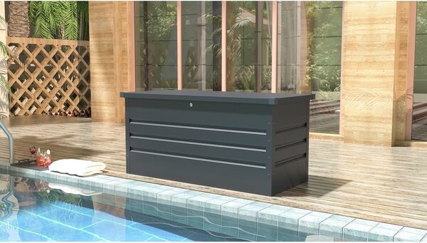 Contenitore da giardino color antracite Max A – Rojaplast