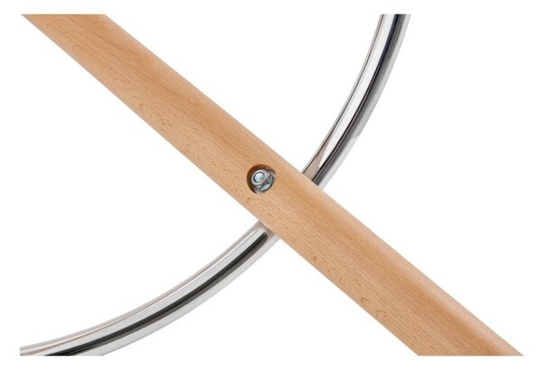 Sgabello da bar nero, altezza seduta 64 cm Anau - Kokoon