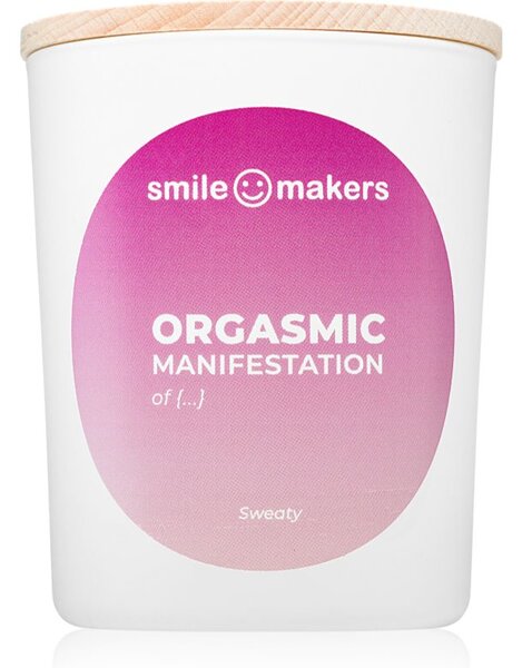 Smile Makers Orgasmic Manifestations candela profumata Sweaty 180 g