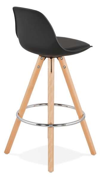 Sgabello da bar nero, altezza seduta 64 cm Anau - Kokoon