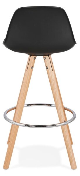 Sgabello da bar nero, altezza seduta 64 cm Anau - Kokoon