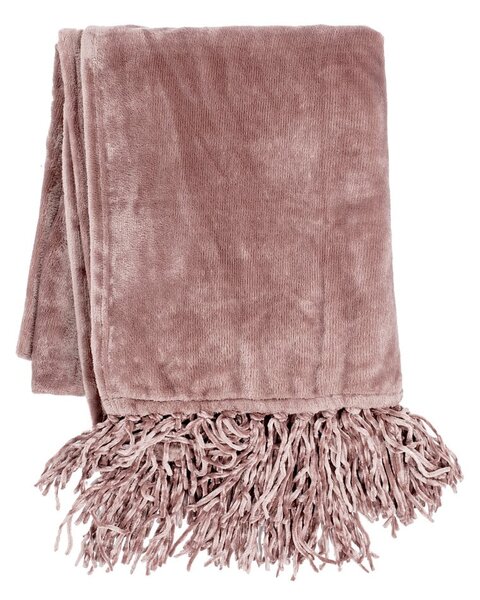 Coperta in micropile rosa , 130 x 170 cm - Tiseco Home Studio