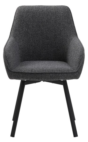 Sedia da pranzo grigia Alma - Unique Furniture
