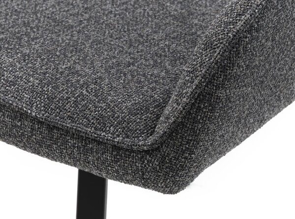 Sedia da pranzo grigia Alma - Unique Furniture