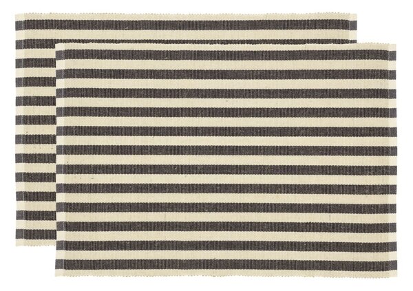 Tovaglietta in stoffa 2 pezzi 33x48 cm Statement Stripe - Södahl