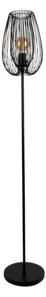 Lampada da terra nera, altezza 150 cm Lucid - Leitmotiv