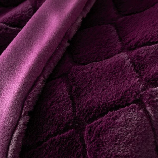 Coperta in micropile 130x170 cm Cosy Diamond - Catherine Lansfield