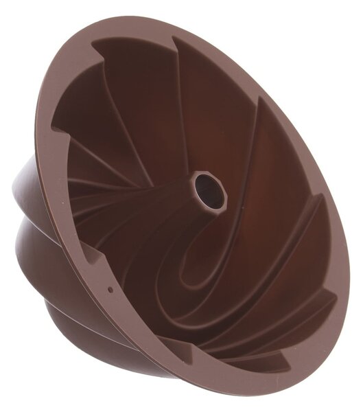 Stampo in silicone marrone per bundt cake Flower, ø 23,5 cm - Orion