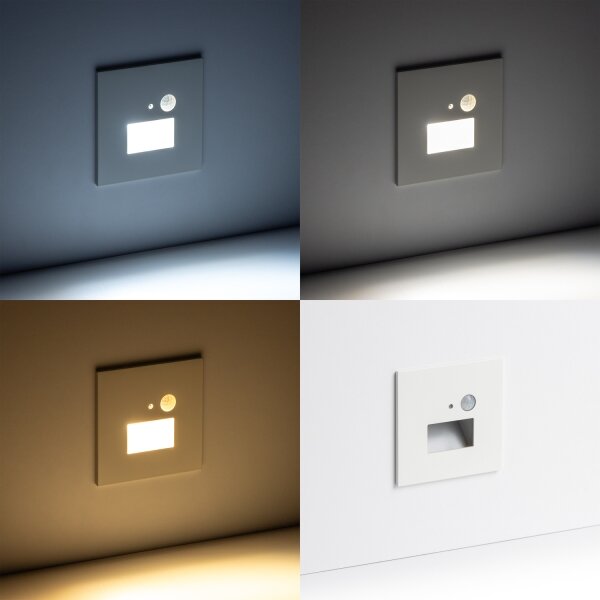 Brilagi - Lampada LED per scale con sensore LED/1,5W/230V 3000/4000/6500K bianca