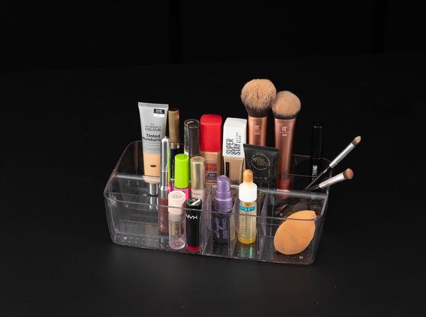 Organizer da bagno in plastica per cosmetici – Addis