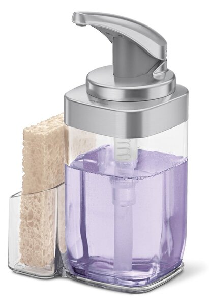 Dispenser di sapone in metallo 650 ml - simplehuman