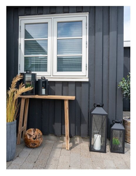 Consolle in legno di teak di colore naturale 30x90 cm Girona - House Nordic