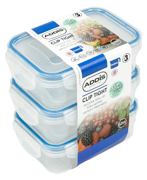 Scatole per alimenti in set 3 pz – Addis