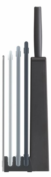 Set di 3 taglieri e coltelli con supporto Nest Plus - Joseph Joseph