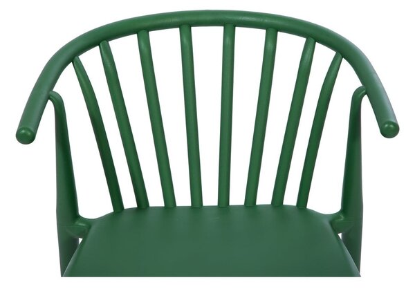 Sedia da giardino verde Capri - Bonami Essentials