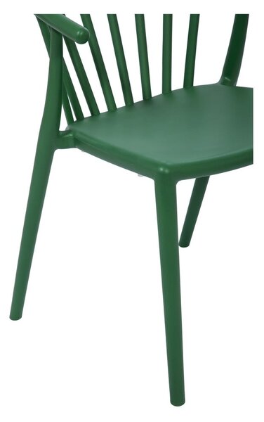 Sedia da giardino verde Capri - Bonami Essentials