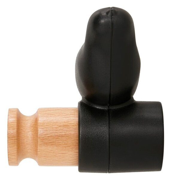 Gancio a parete nero Bird - Bonami Essentials