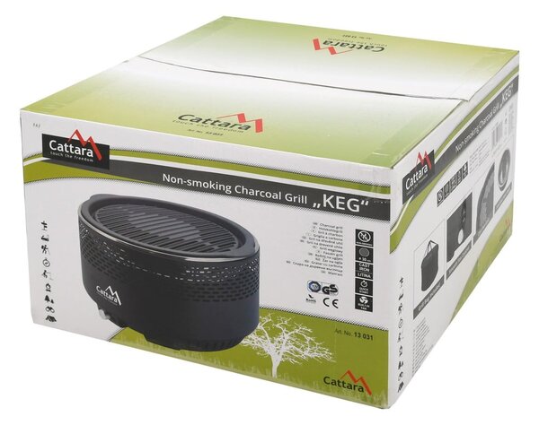 Griglia da tavolo a carbone, ø 30 cm Keg - Cattara