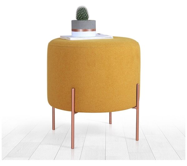 Sgabello in colore senape Copper - Artie