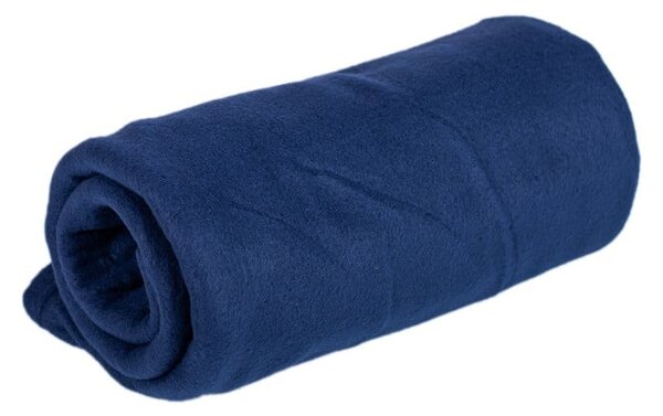 Coperta in pile blu 200x150 cm - JAHU collections