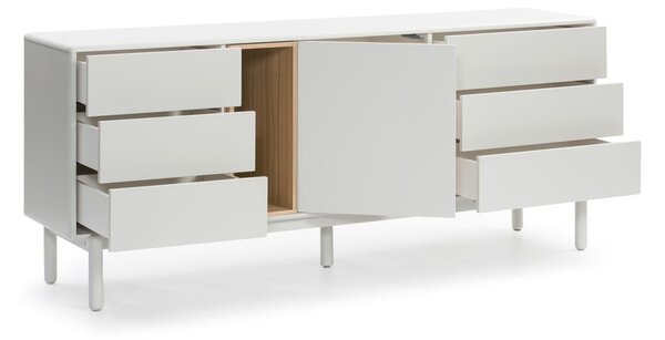 Cassettiera color crema 180x76x40 cm Corvo – Teulat