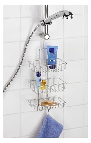 Mensola da bagno a parete a tre livelli Nivala - Wenko