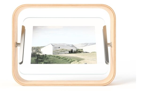 Cornice di legno in piedi di colore naturale 19x24 cm Bellwood - Umbra