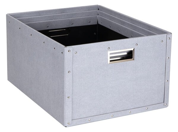 Set di 3 scatole di cartone grigio chiaro Ture - Bigso Box of Sweden